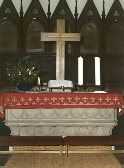 Prot. Kirche - Altar