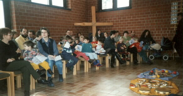 Krabbelgottesdienst im Haus der Kirche
